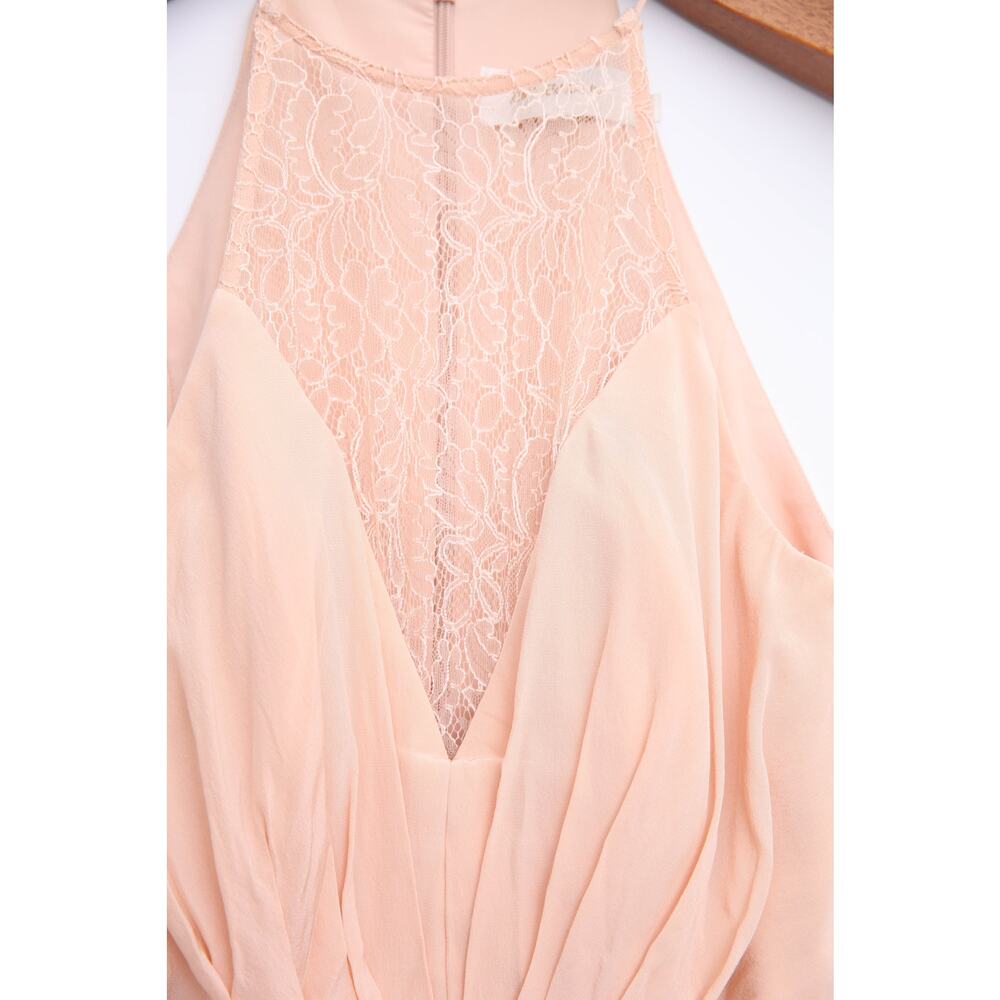 Zimmermann Silk Web Maxi Dress in Shell/Peach - Picture 5 of 7